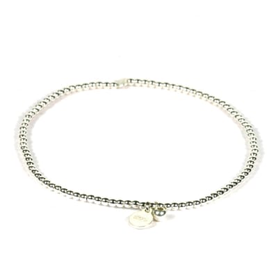 Heaven Eleven KIDS - meisjes - armband - 925 zilver - sterling zilver - 2mm - 15cm