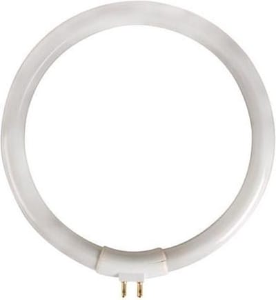 Velleman T4 vervanglamp 12W, koelwit 6500K, ronde buislamp, voor loeplamp VTLAMP10, helder flikkervrij werklicht, 720 lumen, elektronica, modelbouw, precisiewerk