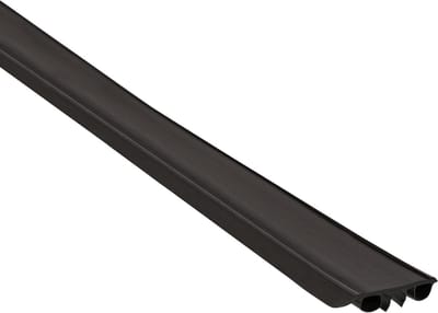 Deurbodem - Deurafdichting Strip - Tochtvrij Houden - Duurzame Vinyl Constructie - 36" L x 1-3/4" B x 1/2" H