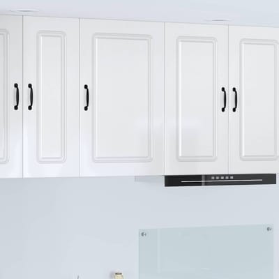 vidaXL - Vaatwasserpaneel - Kalmar - Hoogglans - wit - 50 - x - 31 - x - 80 - cm