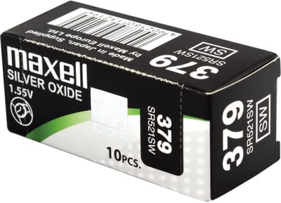 SR521SW Horloge batterij  379 Maxell