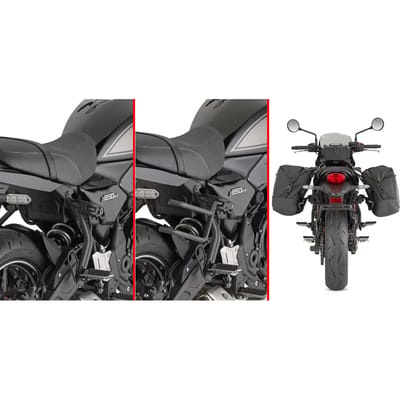 Givi Kawasaki Z650 Rs 22-24 Remove-x Tr4131 Zadeltassen Montage Zilver