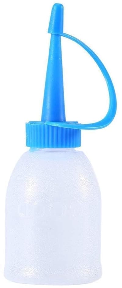 Dailygoods- Lijmflessen 6 Stuks - 30 ml - Industriële Lijm - Olie Dispenser - Applicator - Nauwkeurige Dosering - Dispenserflessen