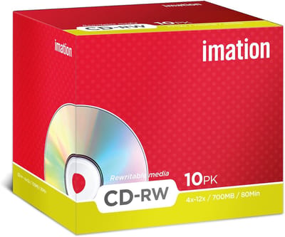 Herschrijfbare CD - Lege CD - Gegevens Opslaan - Hoge Snelheid - 700MB Capaciteit - Transparant