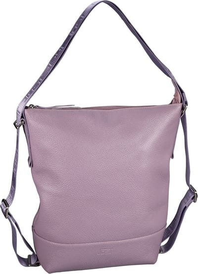 JOST Leren Rugzak Schoudertas Vika 3-Way-Bag Lilac Paars