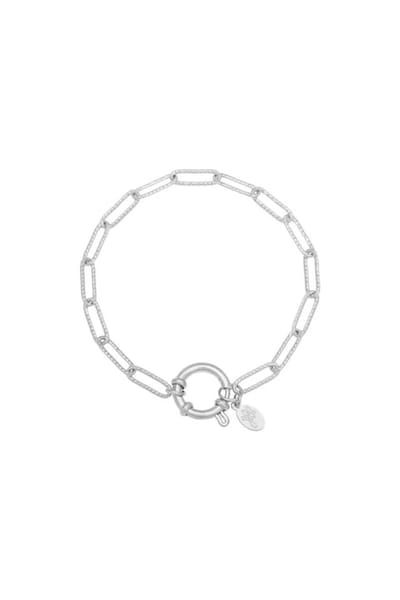 Armband Chain Beau | RVS (Verkleurt niet) | Zilverkleurig