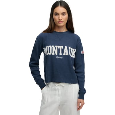 Dames-T-shirt met lange mouwen Superdry Athletic Essential Graphic