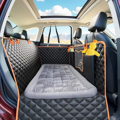 Universeel Hondenbed voor achterbank auto of SUV met antislip en waterdicht materiaal