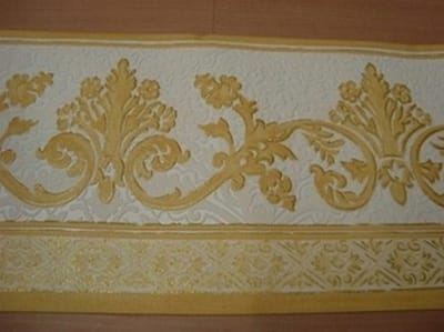 GEEL WIT GOUD BEHANGRAND