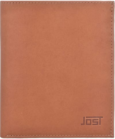 JOST Leren Portemonnee Futura High Wallet Cognac Bruine