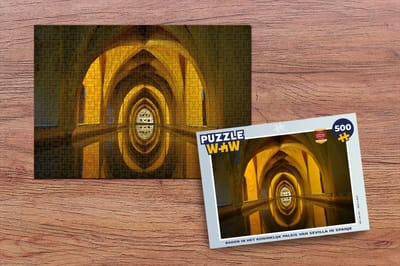 Puzzel Sevilla - Architectuur - Paleis - Legpuzzel - Puzzel 500 stukjes