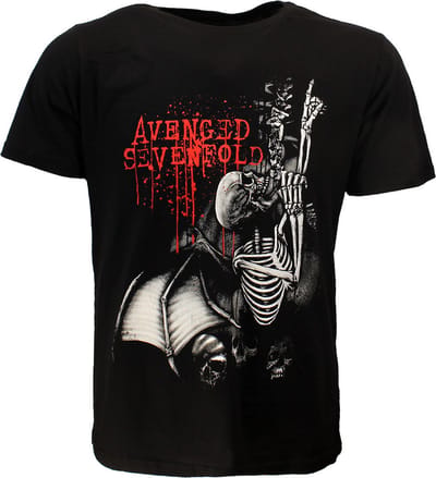 Avenged Sevenfold Spine Climber T-Shirt - Officiële Merchandise - L