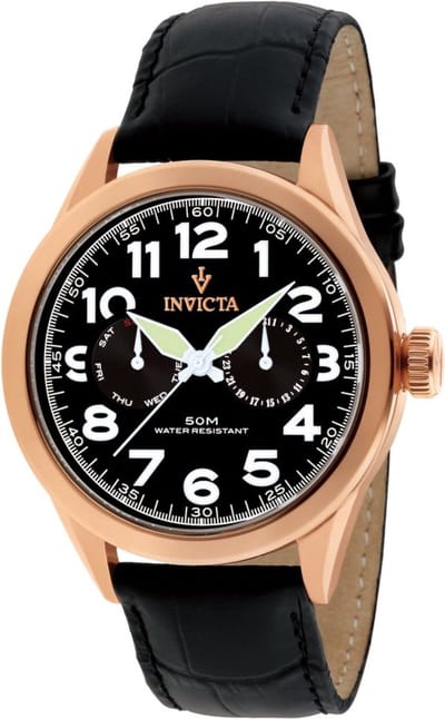 Invicta Vintage 11742 Herenhorloge - Quartz Uurwerk - 45 mm