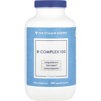 The Vitamin Shoppe, Complexe B 100, 300 capsules végétariennes