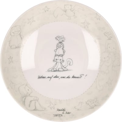 Goebel - Anouk | Bord Geloof in je dromen | Soepbord - porselein - 21cm