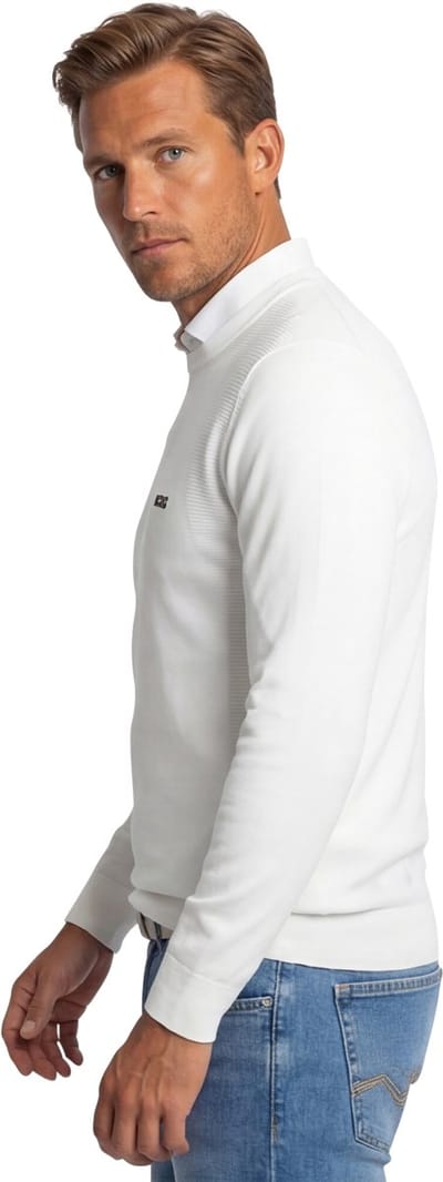 Hugo Boss Green Momentum Lite LM t-shirt wit ronde hals