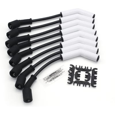 ACCEL 9070C Bougiekabelset - Extreme 9000 Keramische Hoes - voor GM LS3/LS4/LS7/LT-motoren veelkleurig