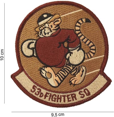Embleem stof 53D fighter SQ