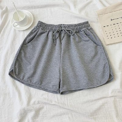 Sportshorts voor Dames in de Zomer Nieuw Losse Grote Maten Student Effen Kleur Hardlopen Yoga Wijde Benen 3XL