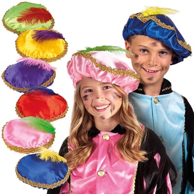 Boland - Baret Piet - Één maat - Kinderen - Jongens en meisjes - Sinterklaas - Pakjesavond - Intocht