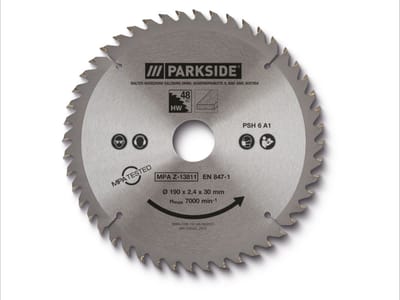 PARKSIDE® Cirkelzaagblad 48 tanden - 190mm - Passend op alle gangbare handcirkelzagen