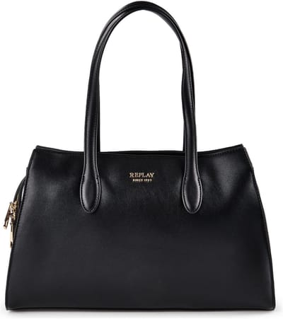 REPLAY handtas Handbag Black zwart