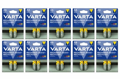 Varta Recharge accu Recycled AA 2100 mAh 20stuks