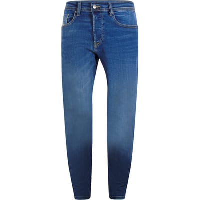 Diesel 2023 D-finitive Donkerblauwe Denim Broek