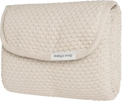 Baby Verschoonmat - Mat voor onderweg - Baby verzorgen - Waterafstotende voering - Compact opvouwbaar - Warm Linnen