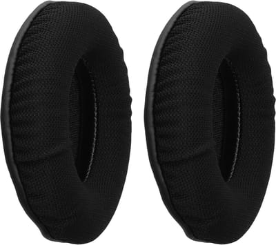 kwmobile 2x oorkussens geschikt voor TurtleBeach Recon 70 / Recon 50 / Recon 60P / Stealth 500 / 600 / 700 koptelefoon in zwart - Voor over-ear hoofdtelefoon