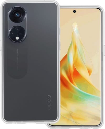 Hoesje Geschikt voor OPPO Reno 8T 4G - Sterk & Shockproof - Hoes Cover - Siliconen Case - Transparant