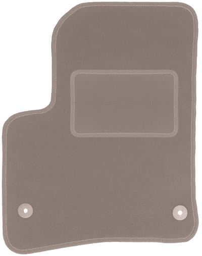 Beige bestuurdersmat voor: Porsche Cayenne I SUV (2002-2010)