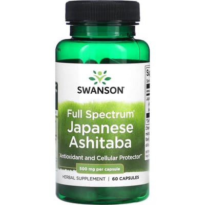 Volledig Spectrum Japanse Verse Kruiden, 500 mg, 60 Capsules