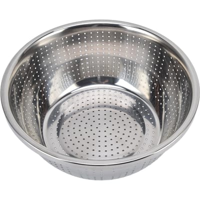 Panier à légumes antirouille multifonction en acier inoxydable passoire pour cuisine ménage 30cm / 11.8in