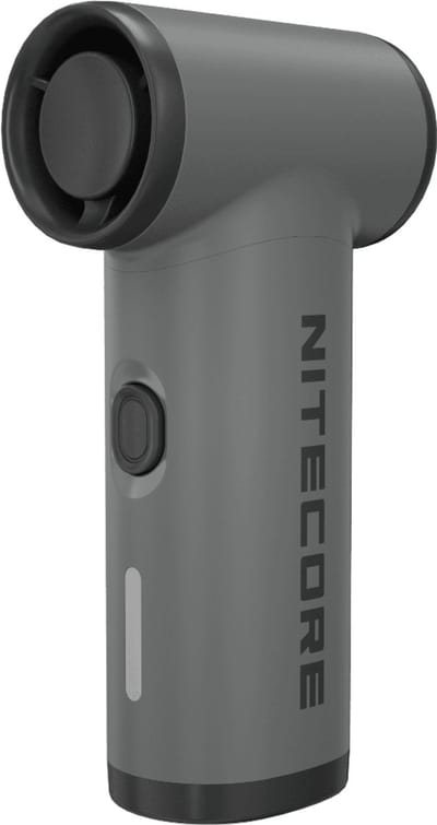 Nitecore NEF Nano Ventilator Oplaadbaar Slate gray