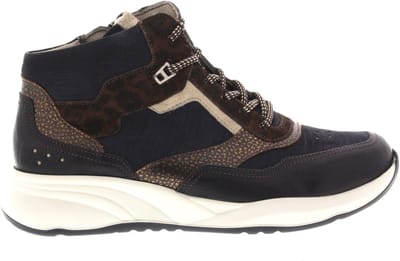 Dames Veterschoenen Durea 9778-608-1177 Fleur Zwart - Maat 6½