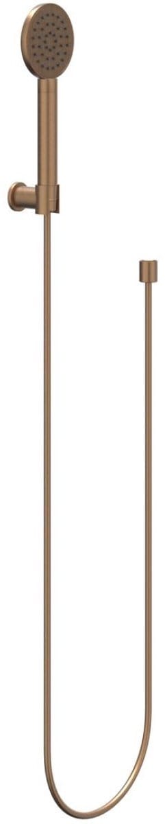 IVY Handdoucheset - Rond - Satin Spray Handdouche - Verstelbare Wandsteun - Doucheslang 120 cm - Geborsteld Mat Koper PVD