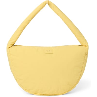 Studio Noos puffy cross body bag butter yellow