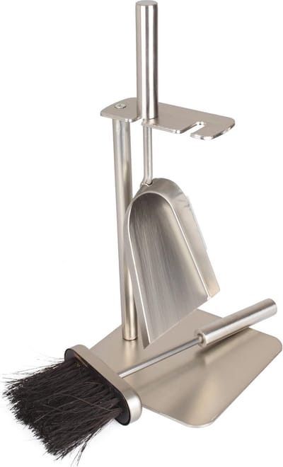 Haardbestek 2-delig - Compact & Duurzaam Design voor Kleine Ruimtes