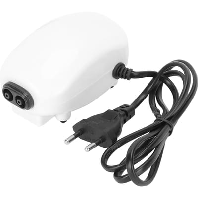 Petite pompe à oxygène silencieuse à double sortie pour aquarium domestique, pour la pisciculture, prise UE 220 V