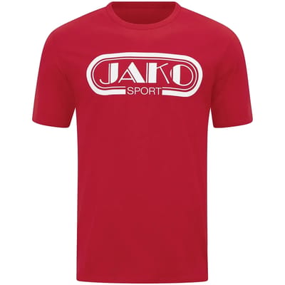 Jako Retro T-Shirt Heren - Rood | Maat: S