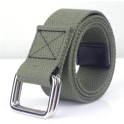 Nieuwe Tactische Canvas Riem Mannen Riemen Metalen Gesp Webbing Riemen voor Mannen Canvas Nylon Hoge Kwaliteit Band Casual Sport Studenten 110cm black
