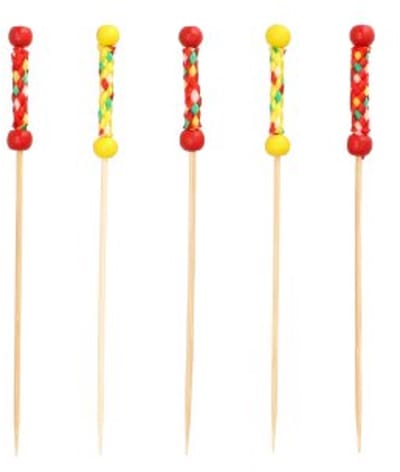 15x 40 Fingerfood prikkers 12 cm Mexico