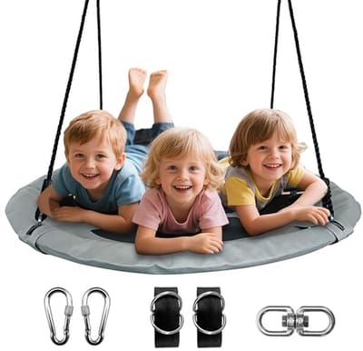 Ronde Oscillator Plaat - 100 cm - In Hoogte Verstelbaar - Geschikt voor Binnen en Buiten - Tot 150 kg