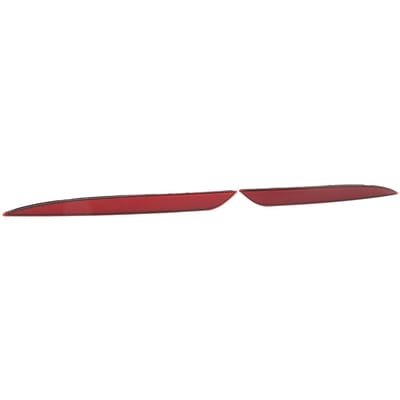 1 paar Achterbumper Reflector 1495817 00 C Links Rechts Bumper Reflector Strip Vervanging voor Tesla Model Y 2020 tot 2023 brown