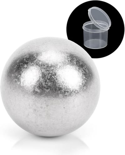 IJsballen - Whiskey stenen - Drankjes Koelen - Smaakbehoud - 50 mm - Zilver