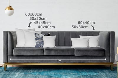 Sierkussens - Kussentjes Woonkamer - 45x45 cm - Glitter - Goud - Marmer - Agaat - Geode