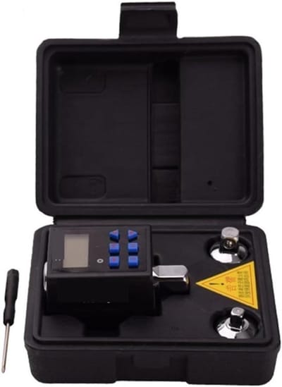 Digitale momentsleutel - Koppelmeter adapter - Auto reparatie - Vier koppeleenheden - 2-340 Nm - Grijs