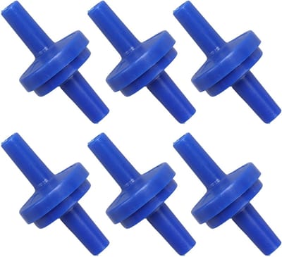 Dailygoods- Terugslagklep 10 Stuks - PP Kunststof - Eenrichting - Waterstop - Slang - Voor aquarium/voedsel/drank - Klep