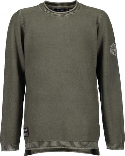 Blue Seven jongens trui met structuur Green